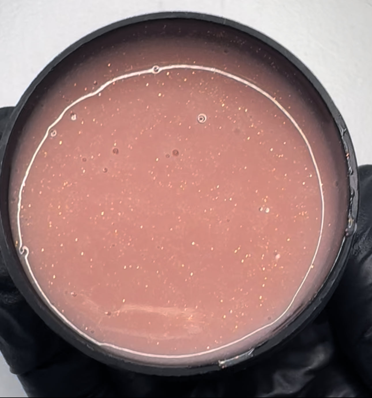 Peach Sparkle Builder Gel