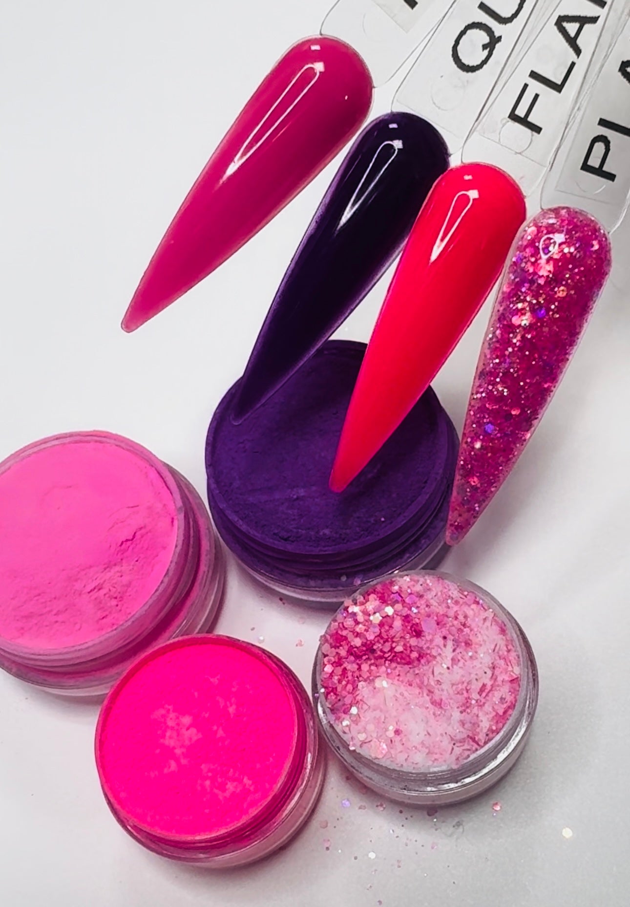 Coloured acrylic bundle B1