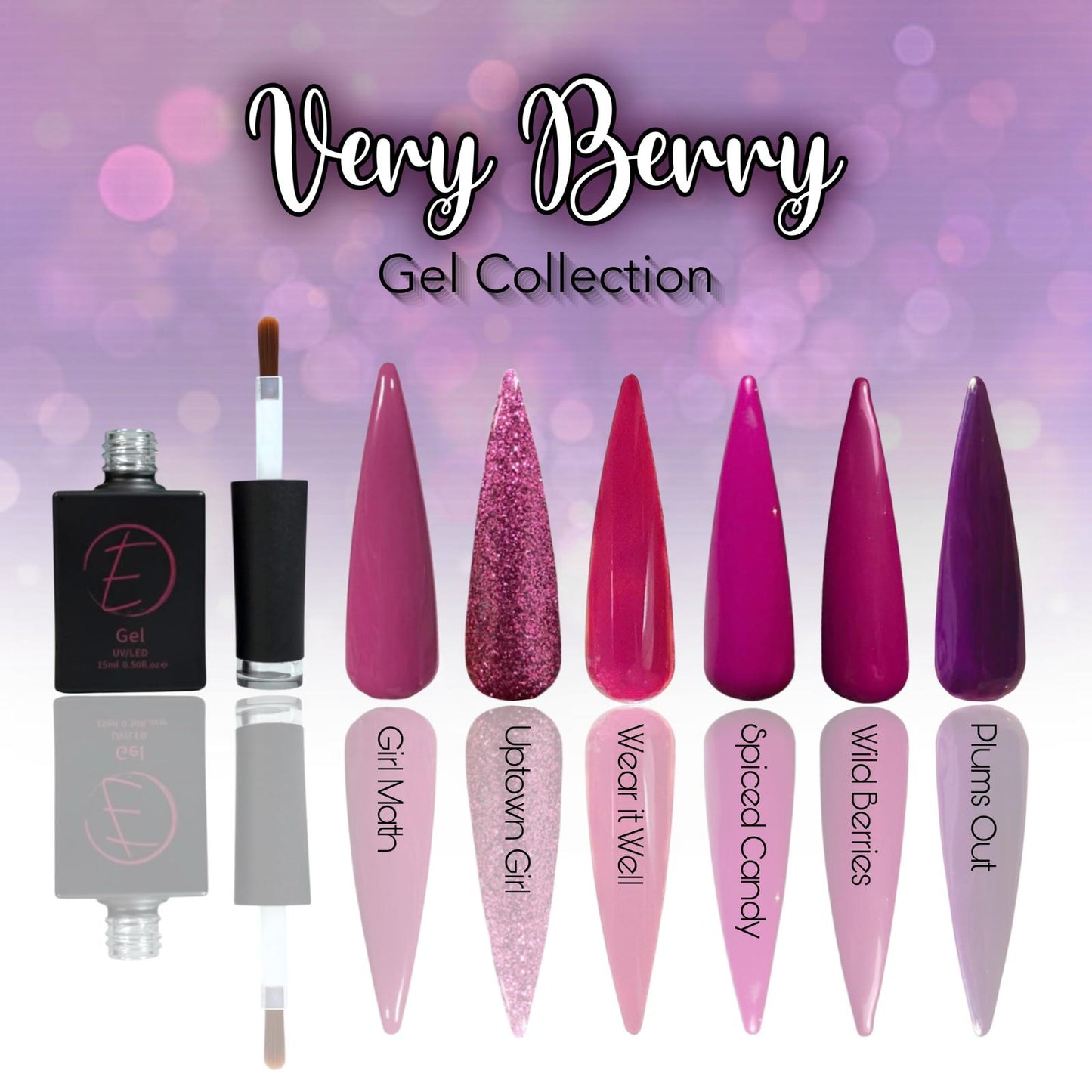 The Very Berry Gel Collection