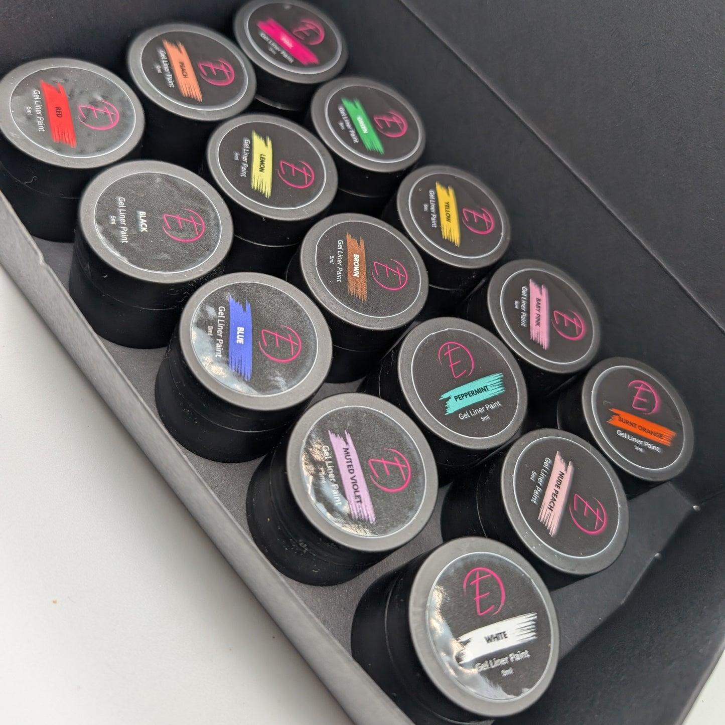 Gel Liner Detail paint collection x 15