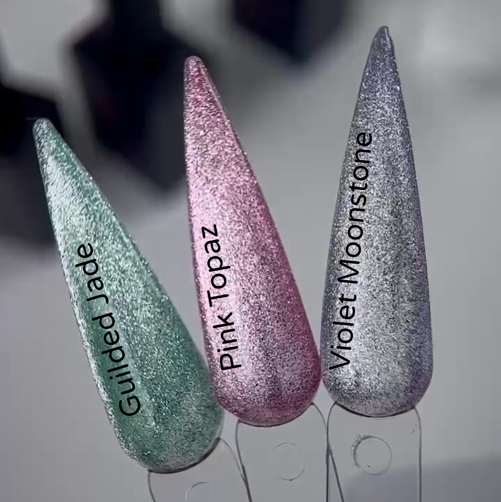 Violet Moonstone Cat Eye Gel