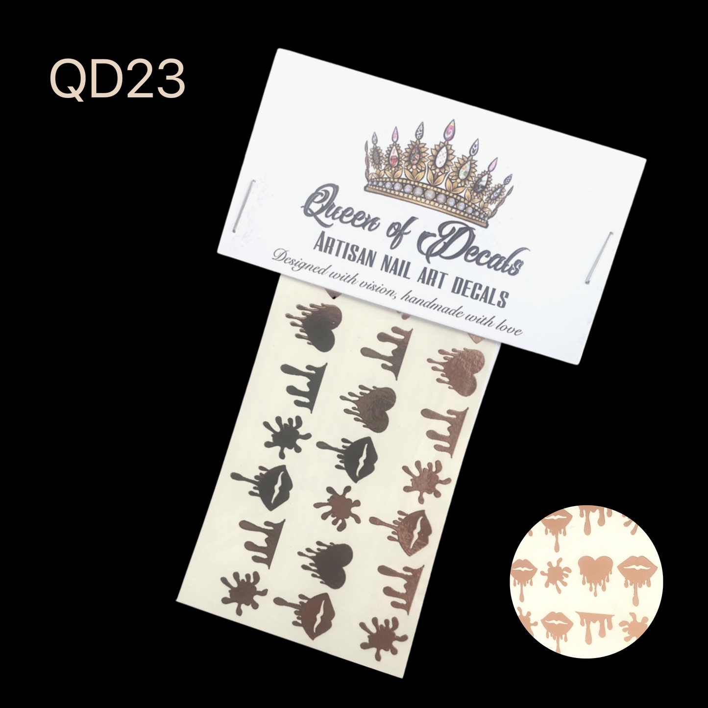 Queen of Decals QD23