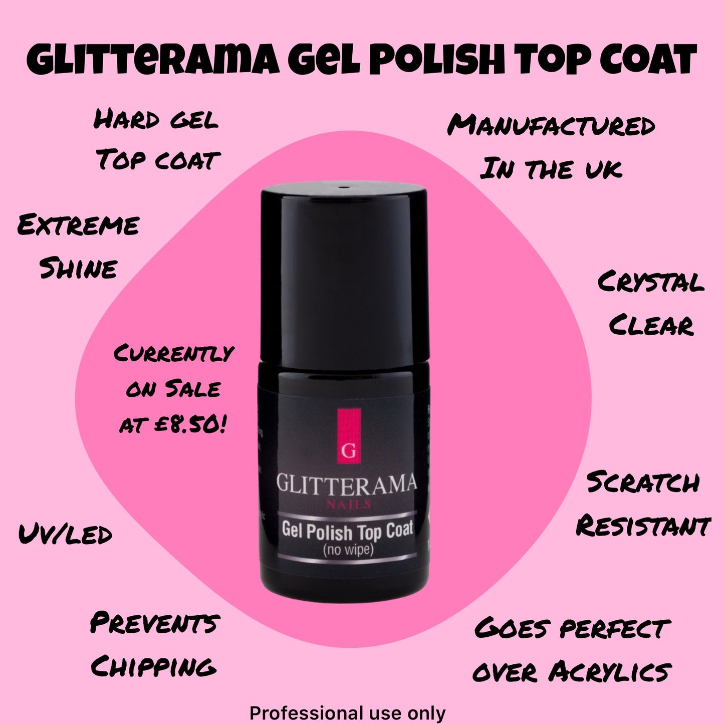 Top Coat Gel Polish (Acrylic)