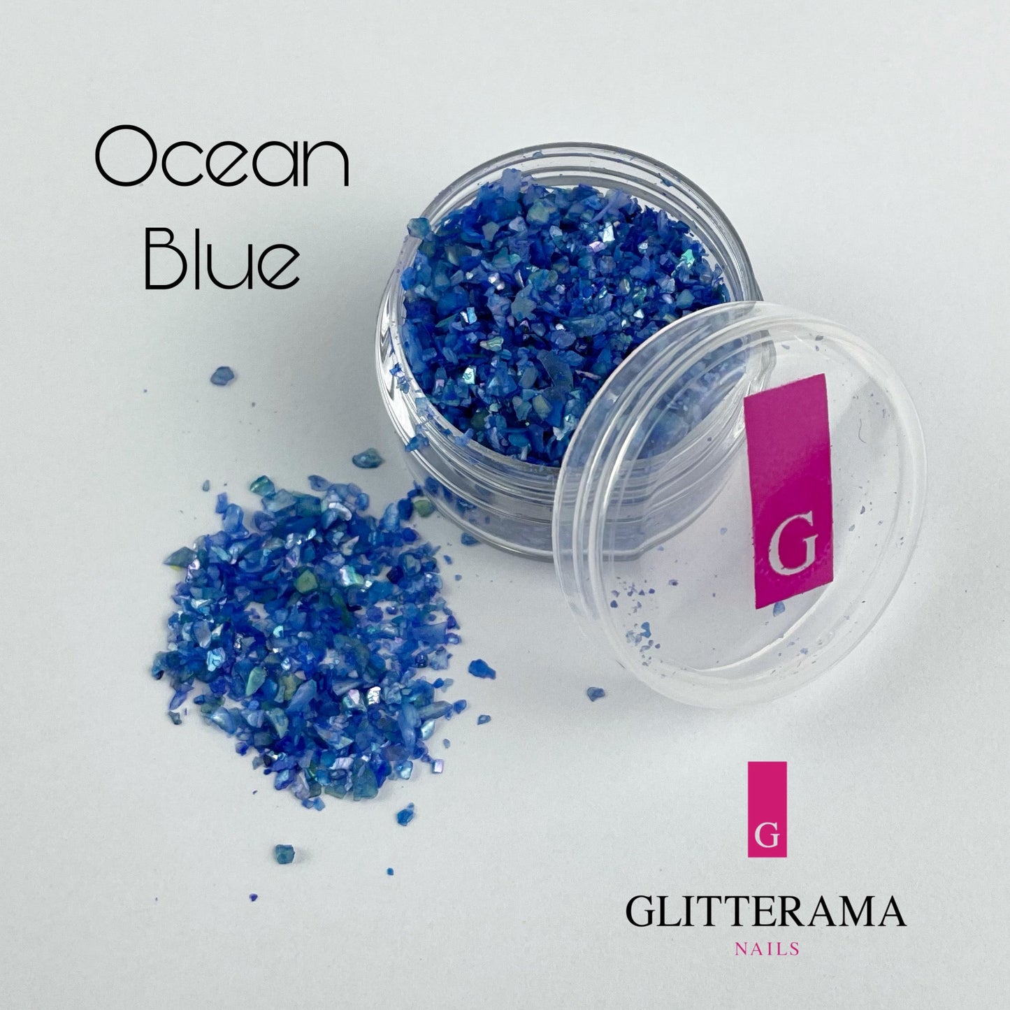 Ocean Blue - Crushed Shells