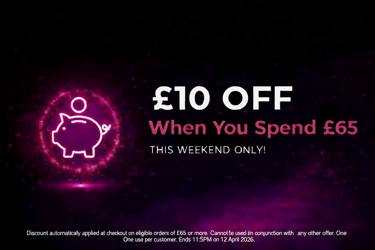 £10 Off Weekend Banner