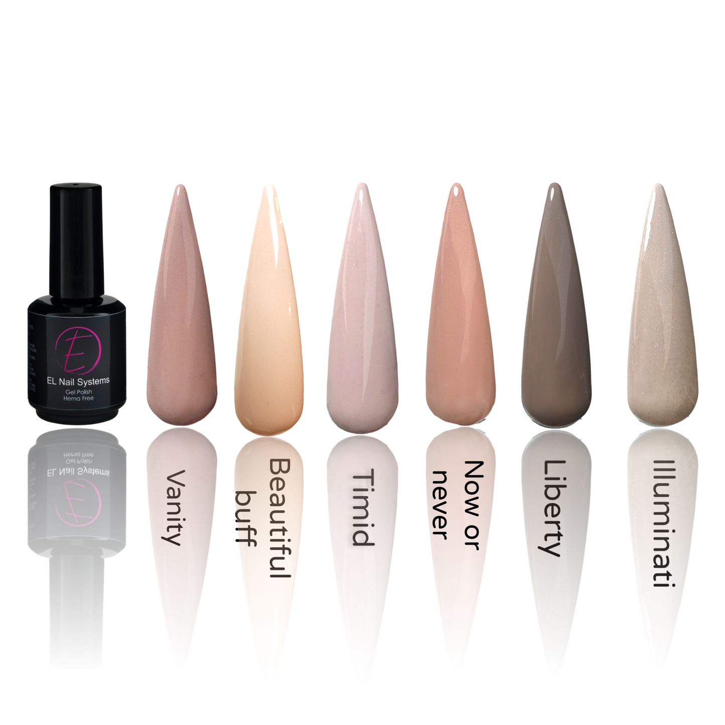 The Nude Gel Collection