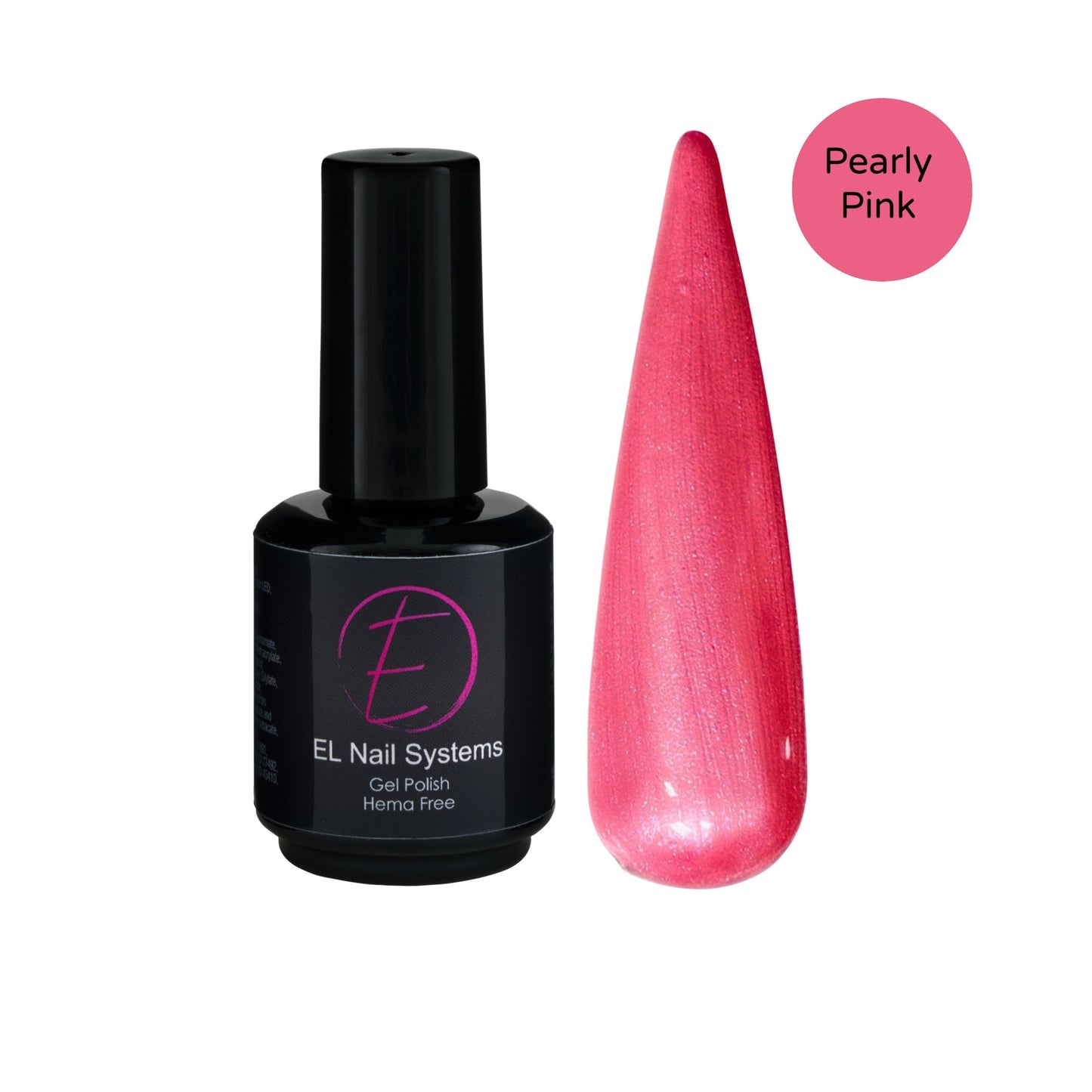 Pearly Pink Gel Polish 15ml