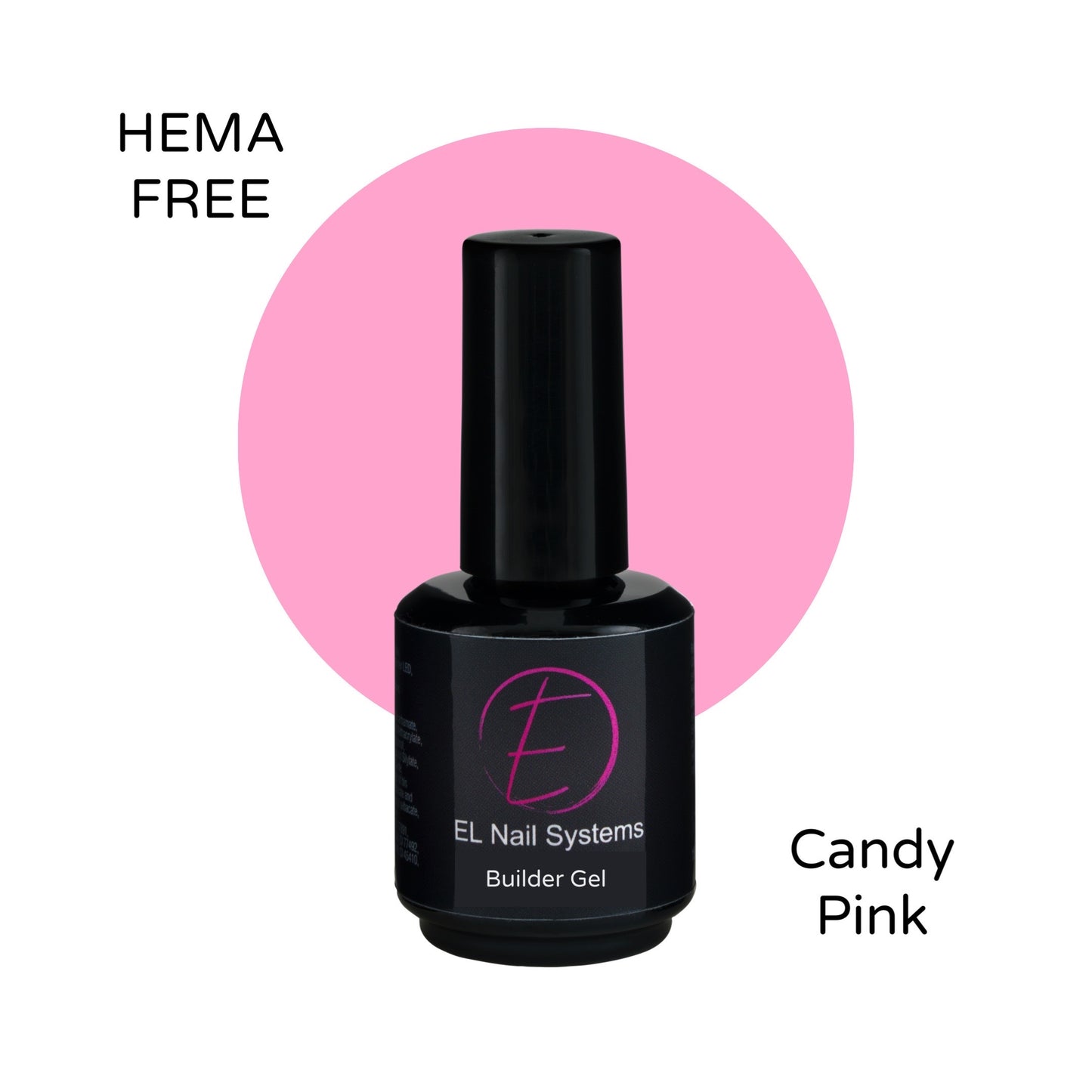 Candy Pink Builder Gel 15ml