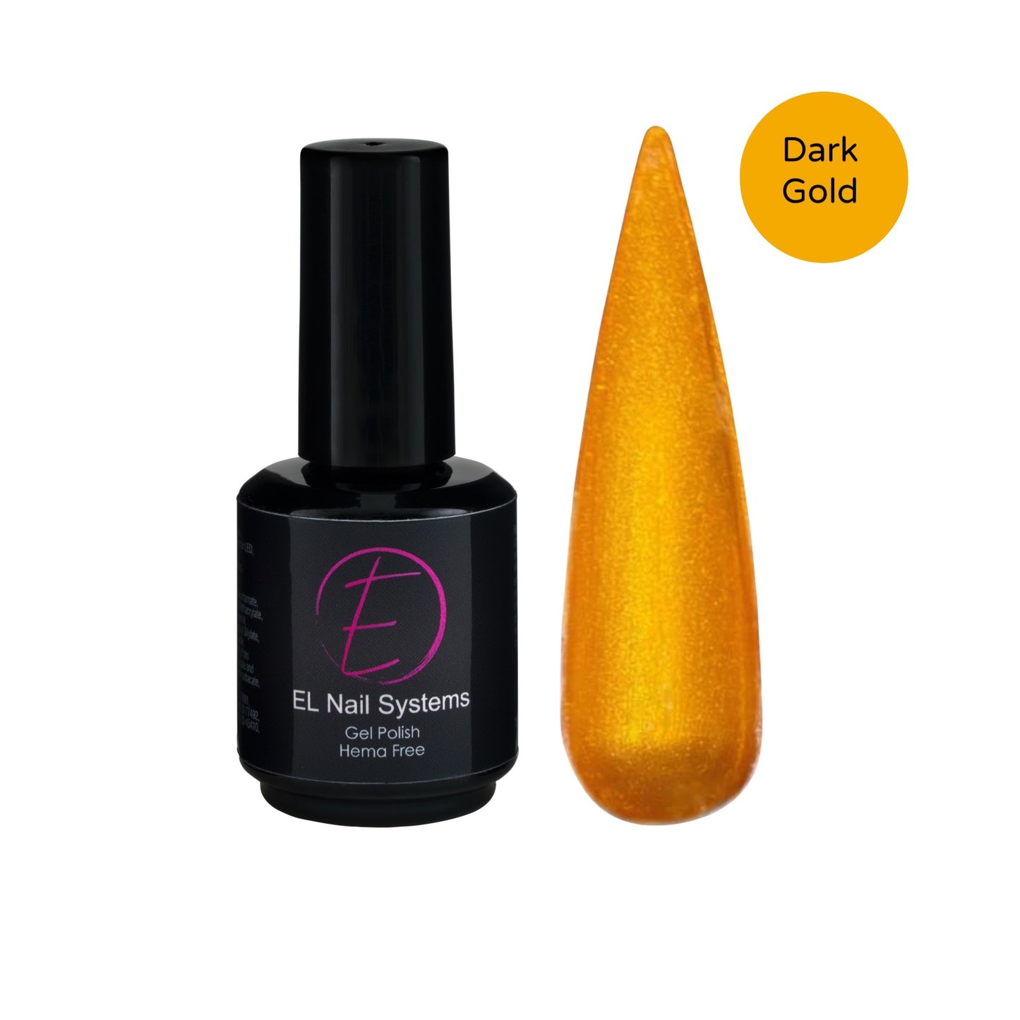 Dark Gold Gel Polish 15ml