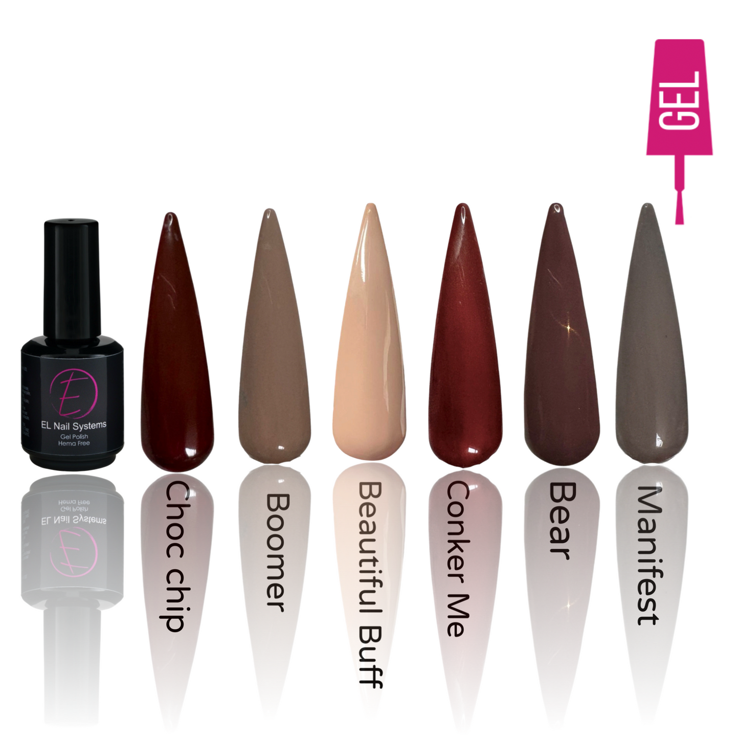 The Autumn Browns Gel Collection