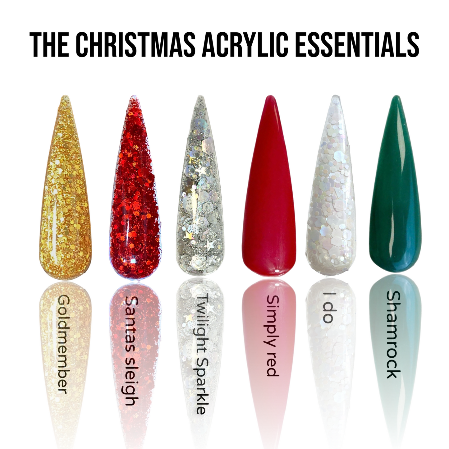 The Christmas Acrylic Essentials Collection