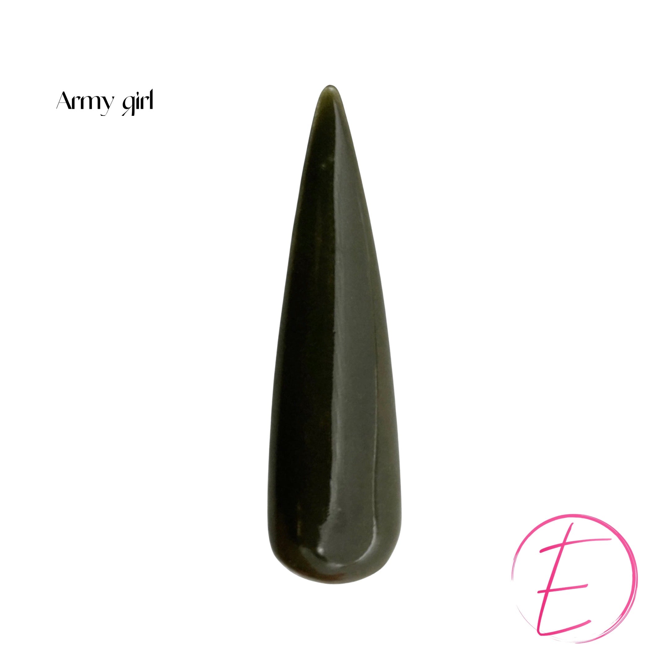 Army Girl Acrylic Powder