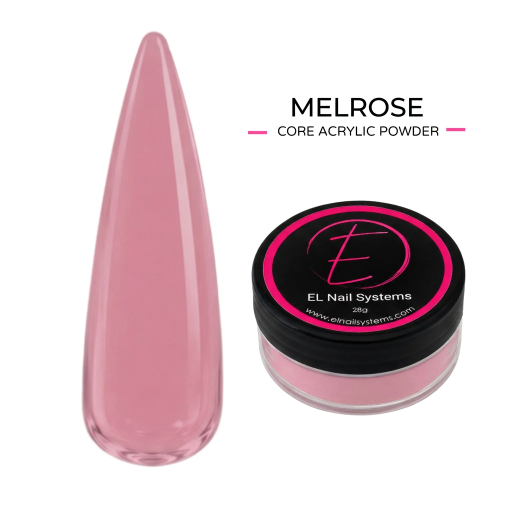 Melrose powder in the Crystal Clear image style