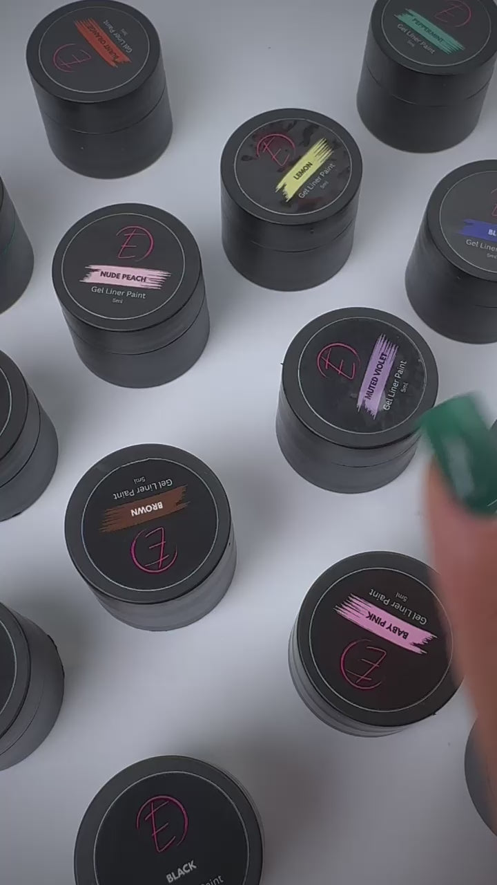 Gel Liner Detail paint collection x 15