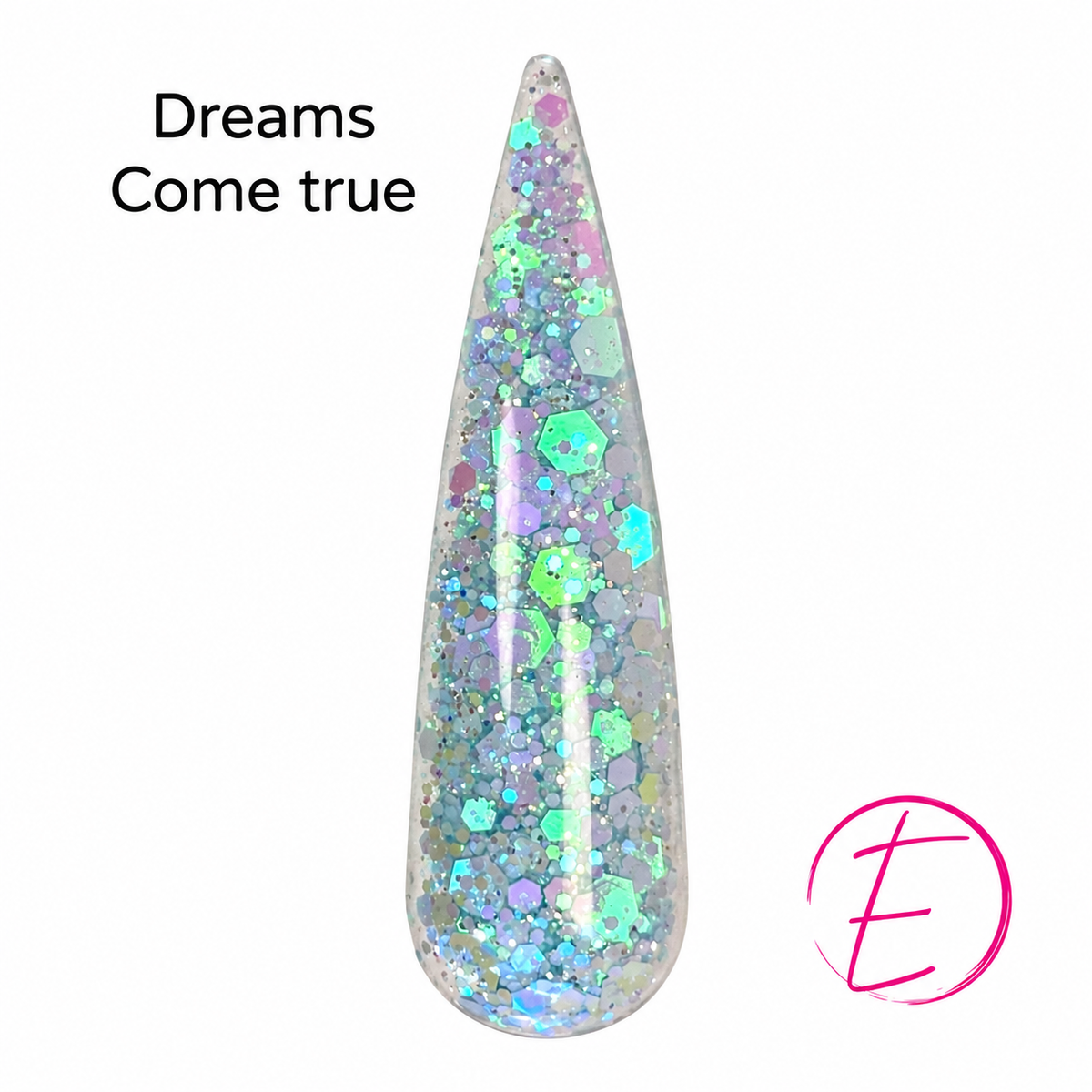 Dreams Come True Glitter Acrylic Powder