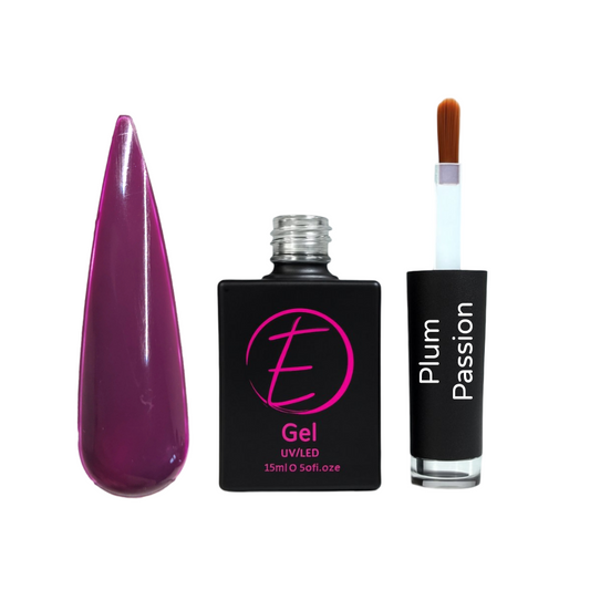 Plum Passion Gel Polish 15ml