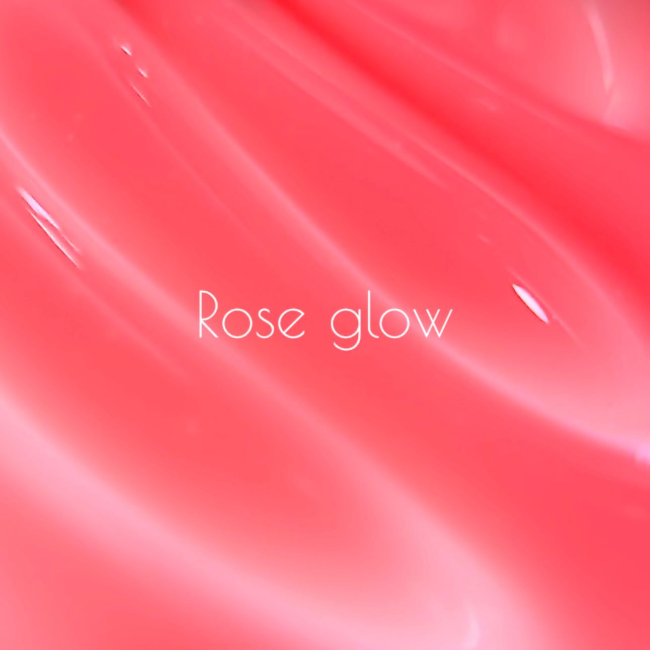 Rubber base coat - Rose Glow