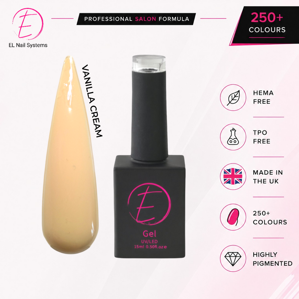 Vanilla Cream Gel Polish 15ml