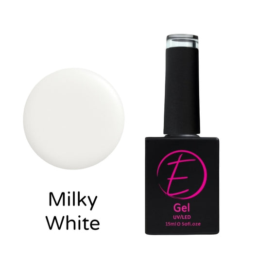 Milky White Top Coat