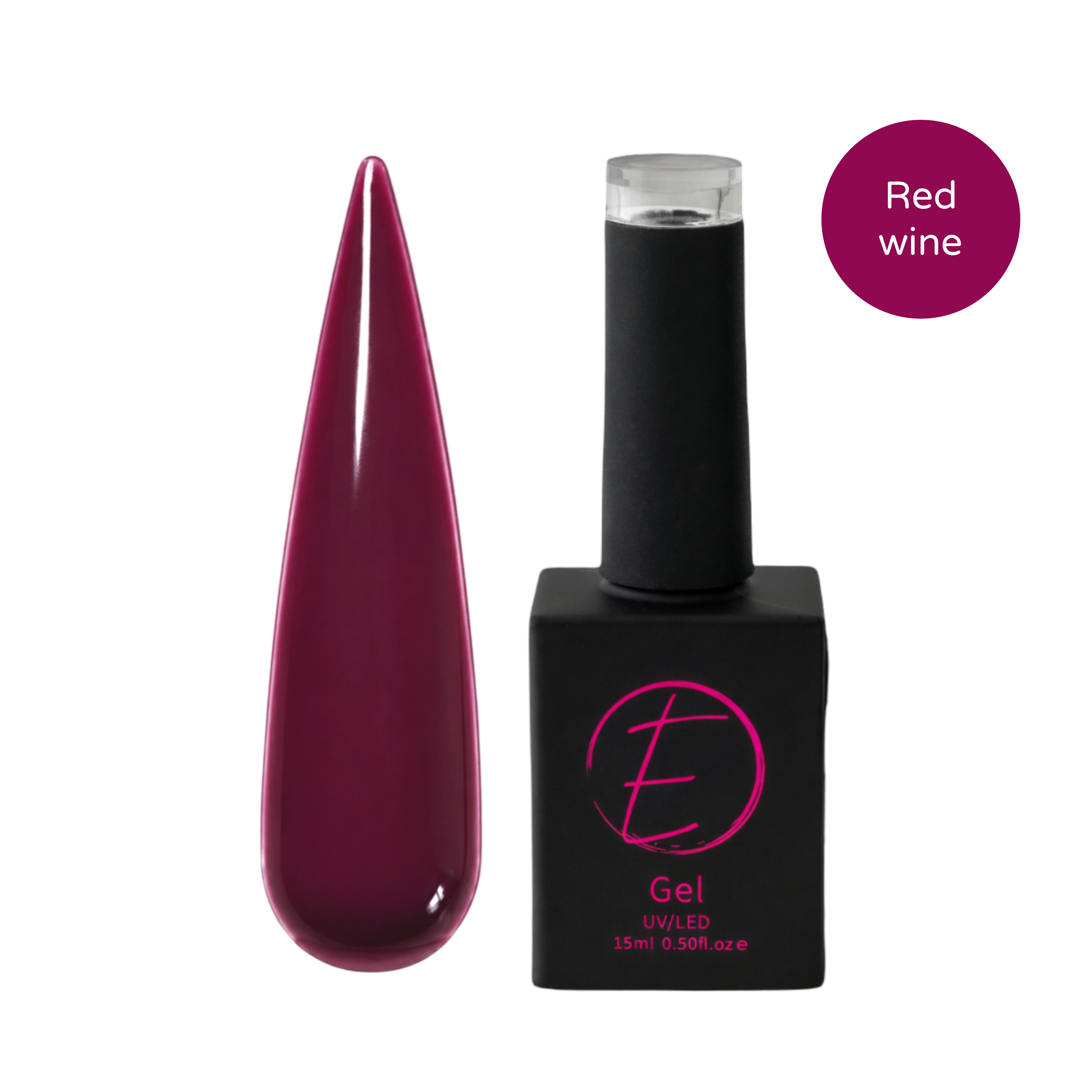 Red Wine Gel Polish 15ml