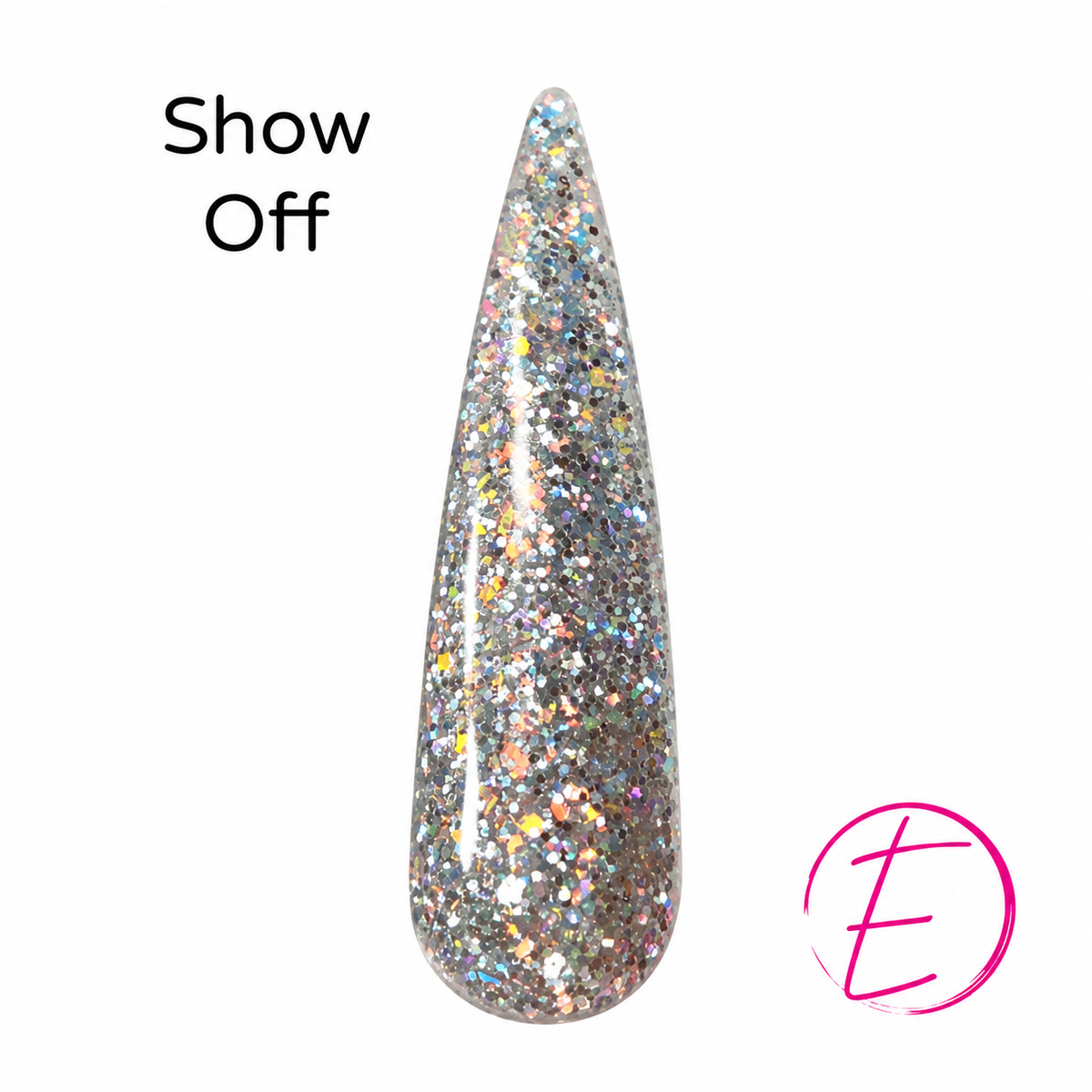SHOW OFF – Holographic Glitter Acrylic Powder