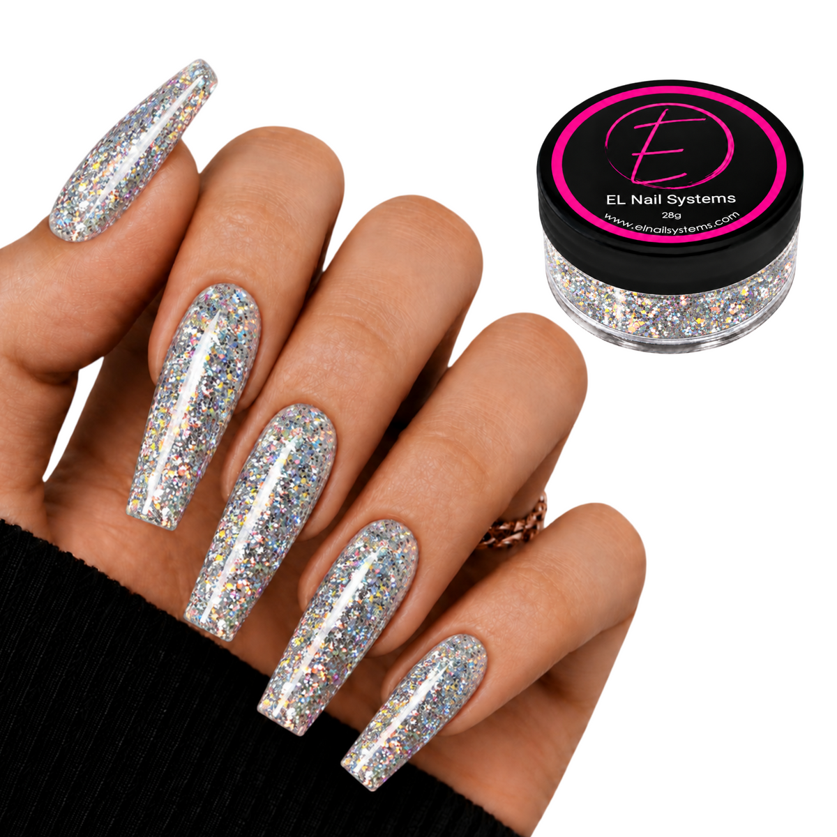 SHOW OFF – Holographic Glitter Acrylic Powder