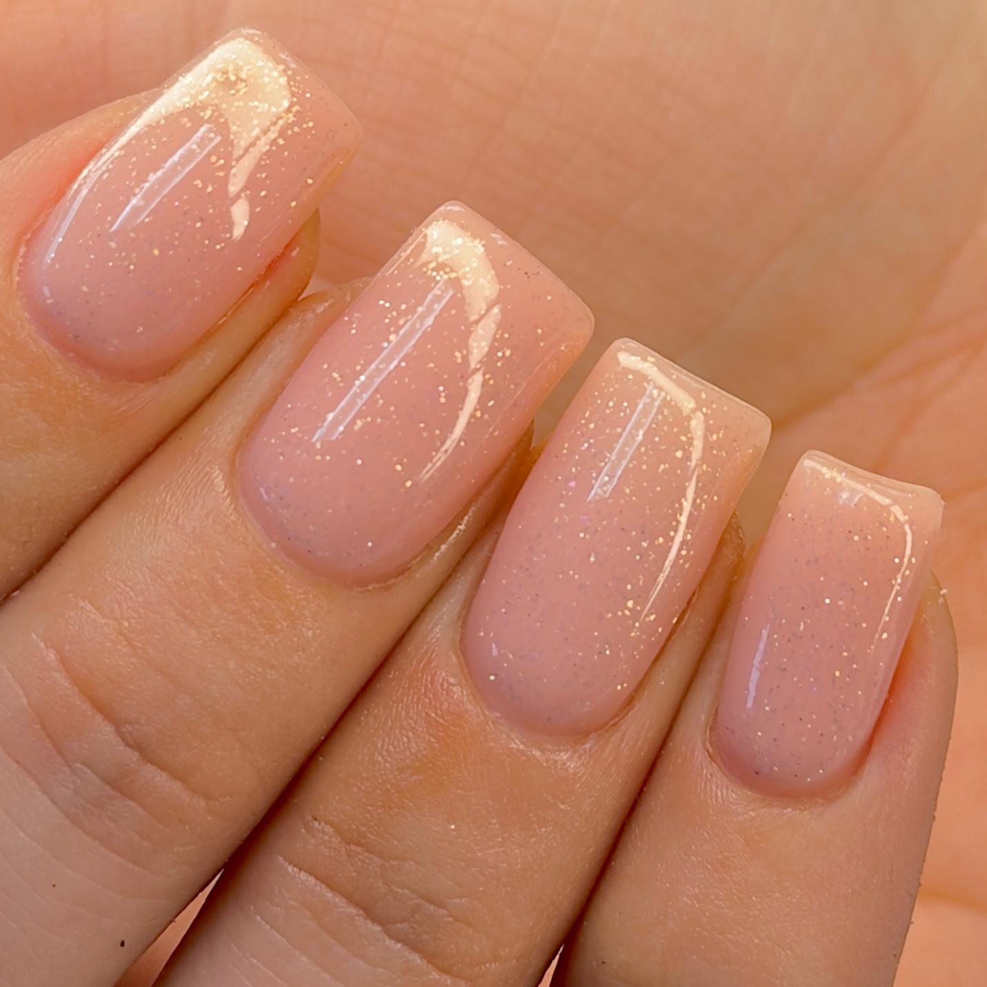 Gold Sparkle Top Coat