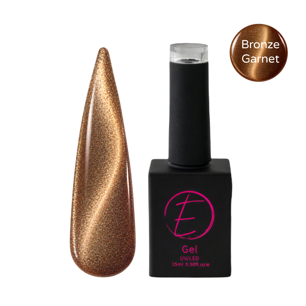 Bronze Garnet Cat Eye Gel