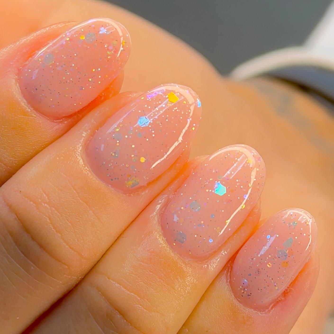 Rainbow Rave Top Coat