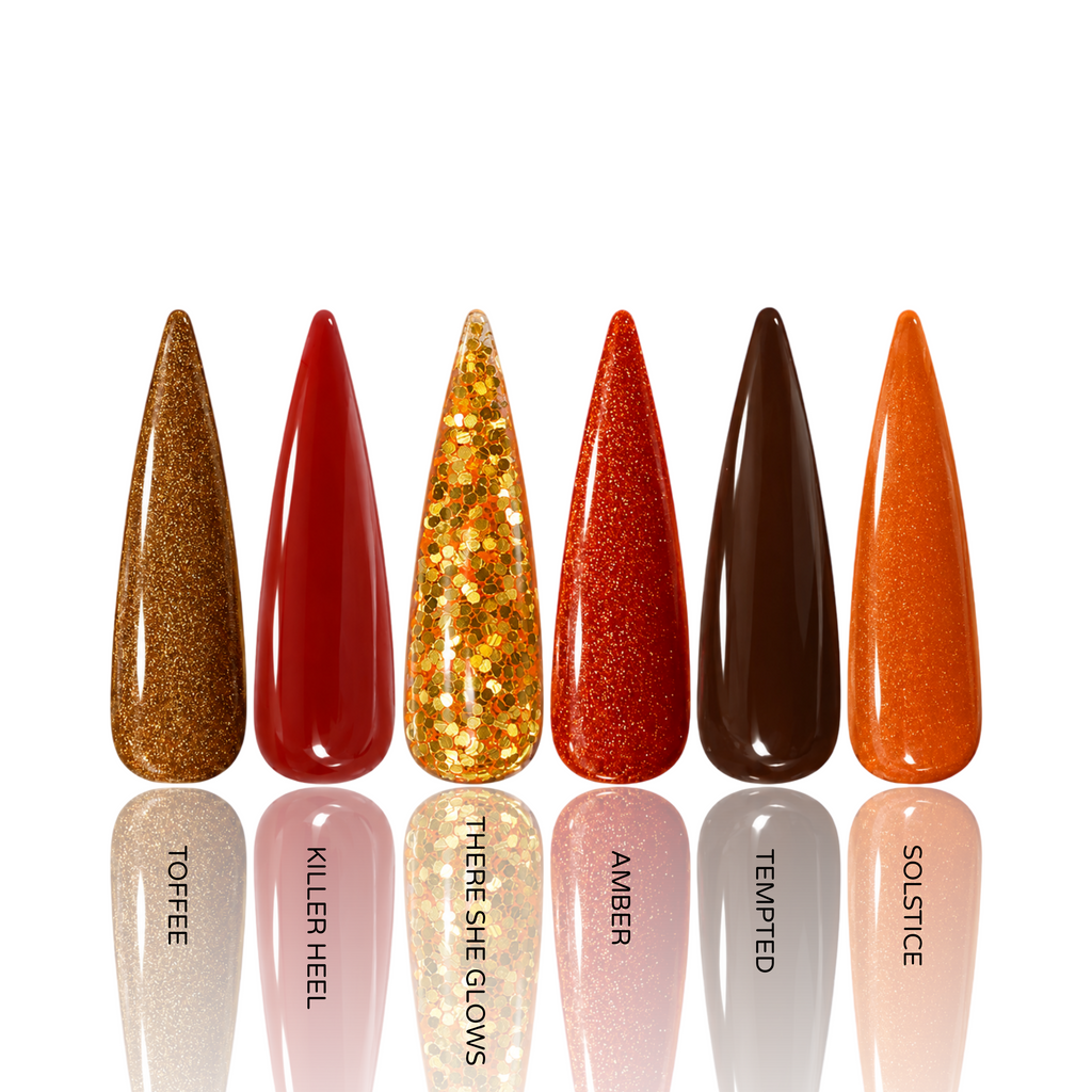 The Bonfire Collection - 6 x Acrylic Powders