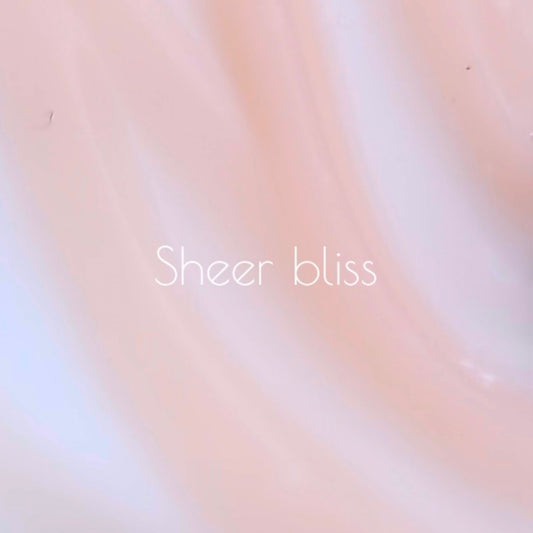 Rubber base coat - Sheer Bliss