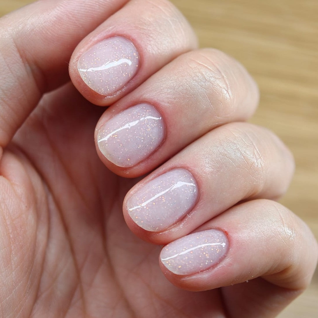 Cotton Sparkle Builder Gel