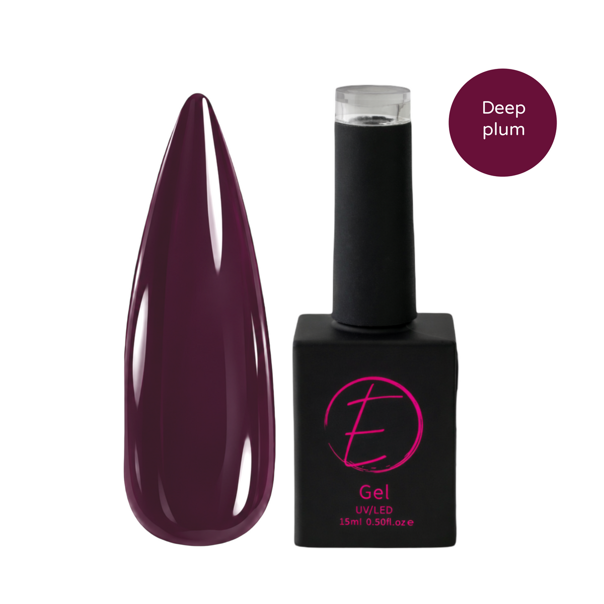 Deep Plum Gel Polish