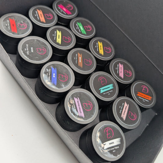 Gel Liner Detail paint collection x 15