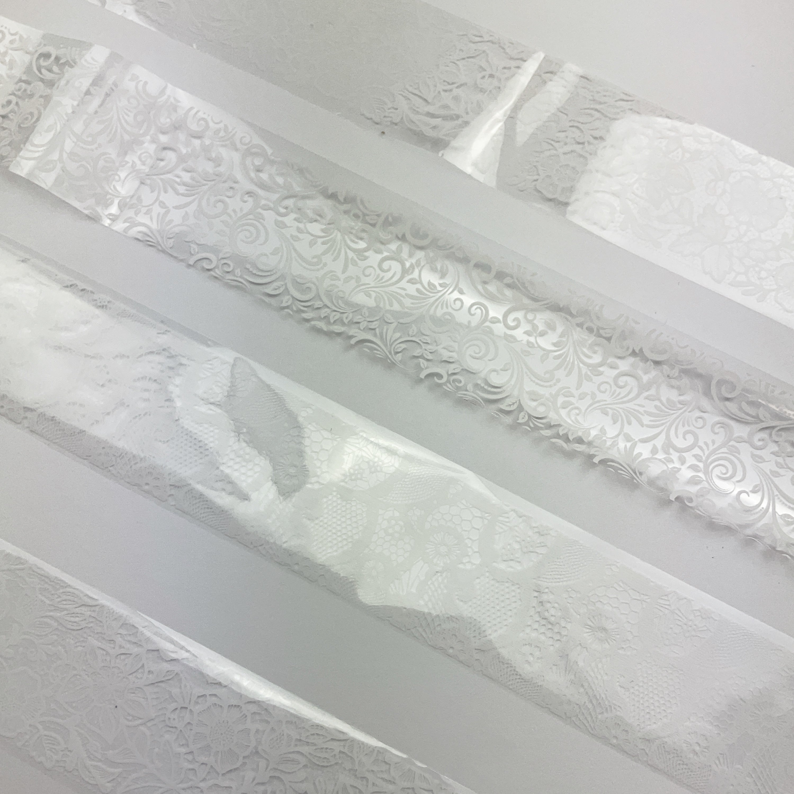 Lace Foil - White