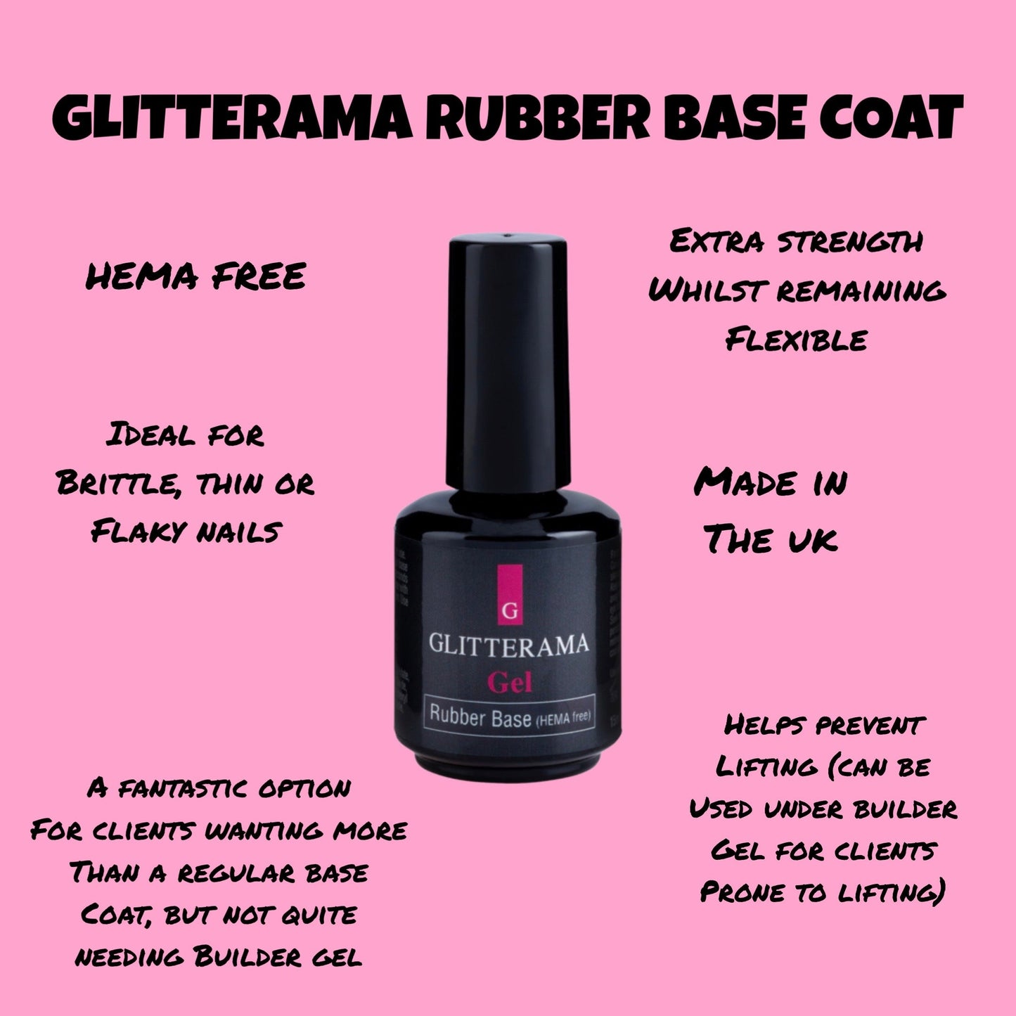 Rubber Base Coat - Gel HEMA free