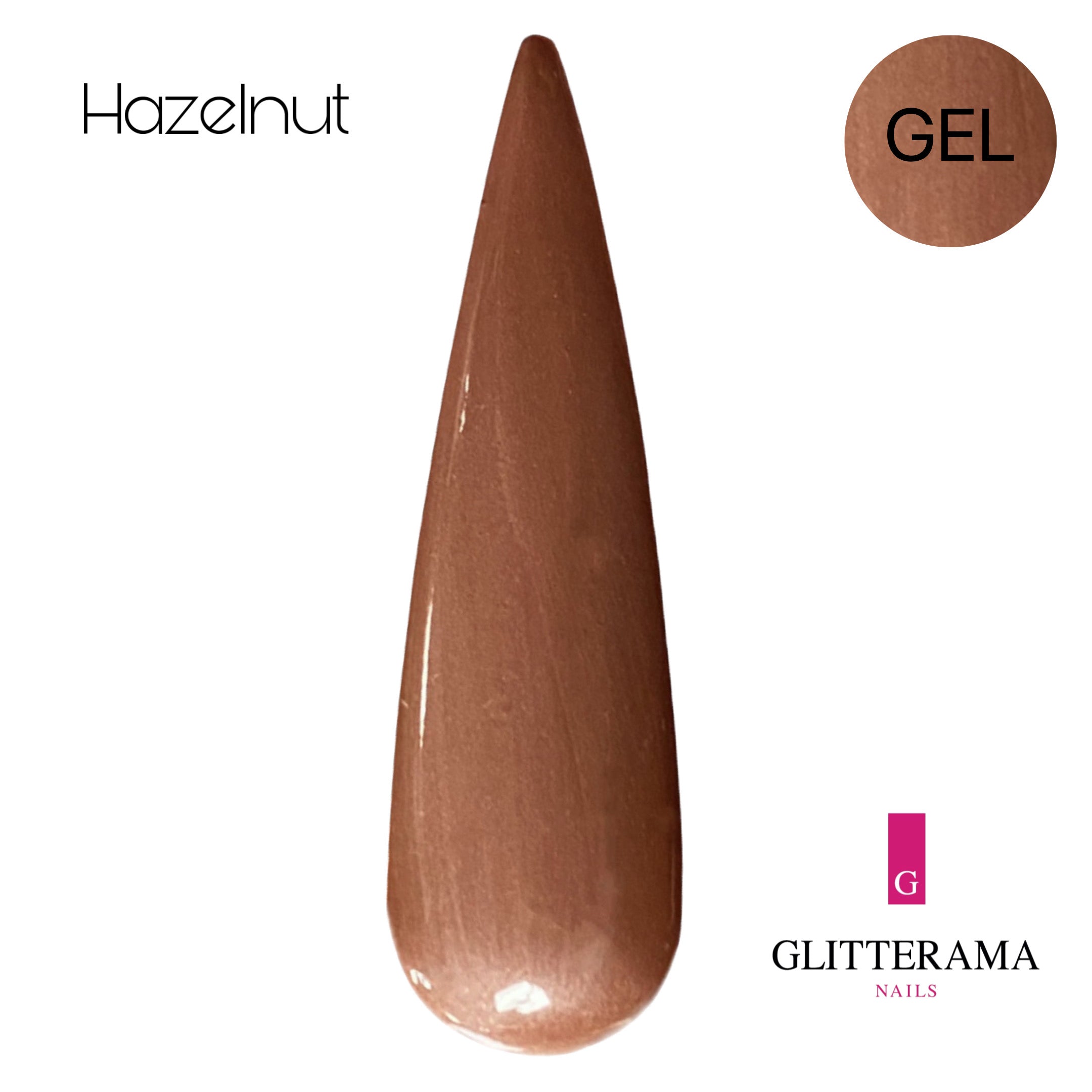 Hazelnut Gel Polish Emma Louise Nail Systems