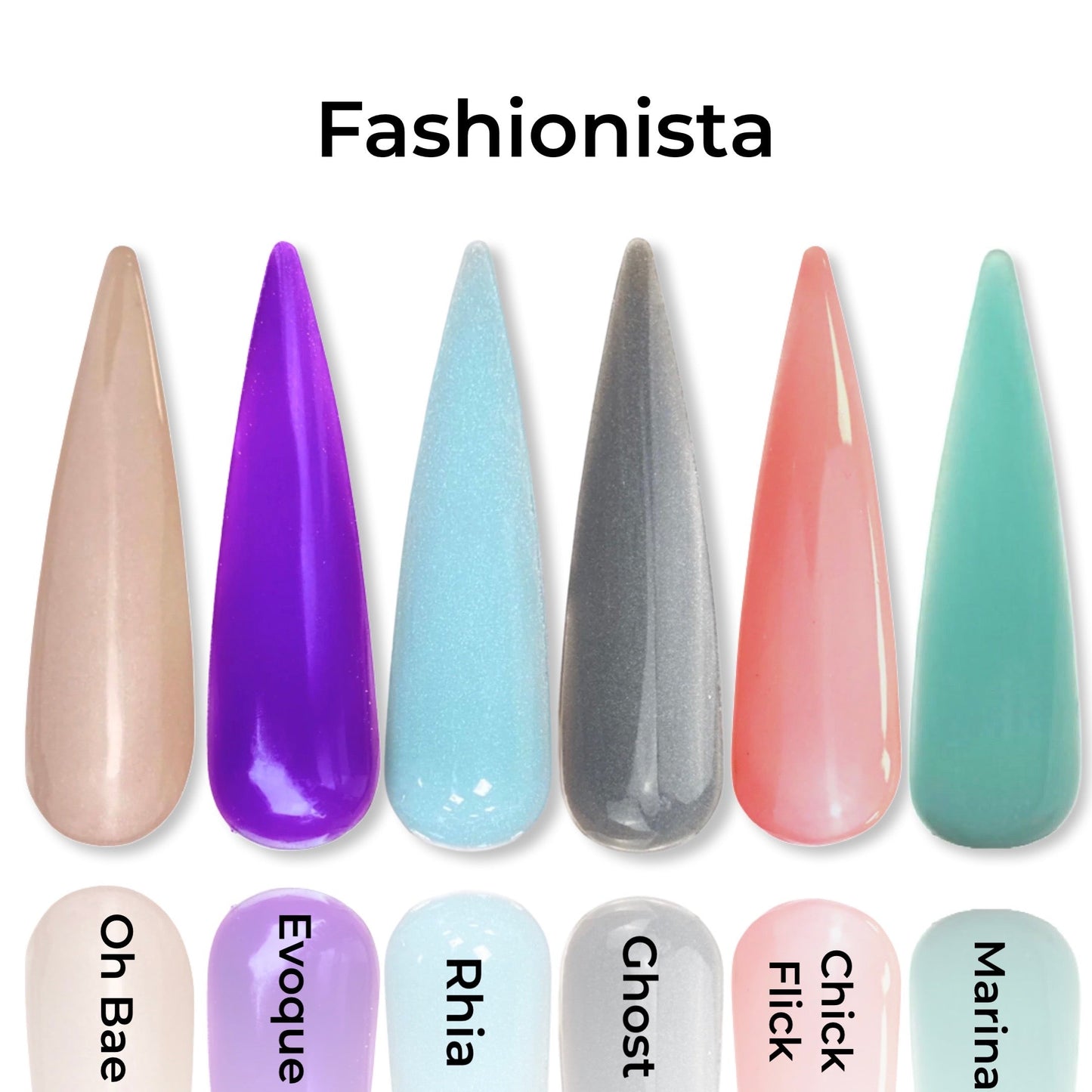 Fashionista - Acrylic bundle